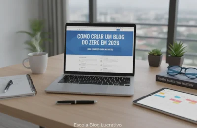 Como Criar um Blog do Zero em 2026: Guia Completo para Iniciantes
