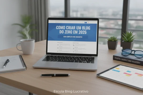 Como Criar um Blog do Zero em 2026: Guia Completo para Iniciantes
